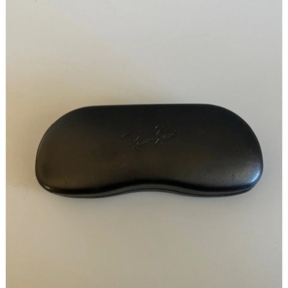 Lot of 2 Ray-Ban Black Hard Eyeglasses/Sunglasses Clamshell Cases